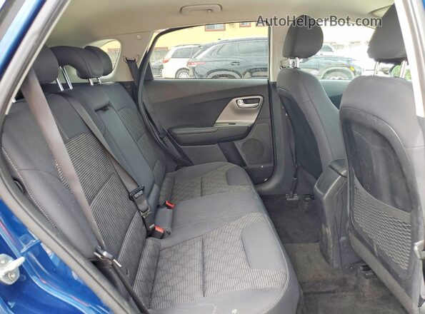 KNDCB3LC7K5350682 2019 KIA NIRO Синий Вид задних сидений
