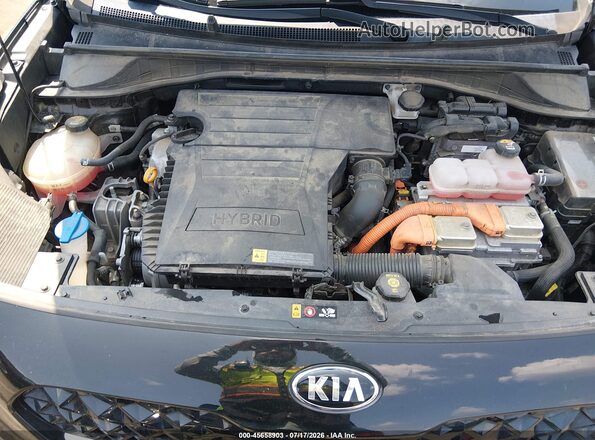 KNDCB3LC7M5480156 2021 KIA NIRO Черный Вид сзади
