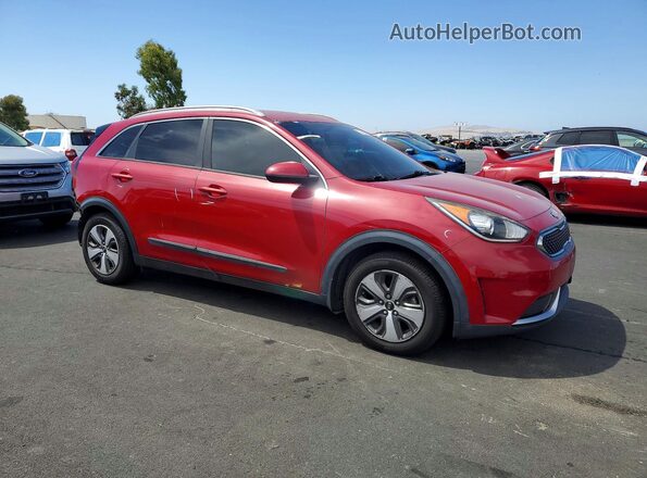 KNDCB3LC8H5048228 2017 KIA NIRO Red Front right