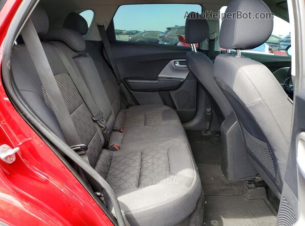 KNDCB3LC8H5048228 2017 KIA NIRO Red Rear seats view