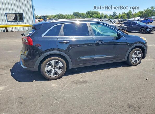 KNDCB3LC8H5084453 2017 KIA NIRO Black უკანა მარჯვენა