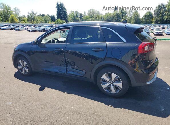 KNDCB3LC8H5084453 2017 KIA NIRO Black უკანა მარცხენა