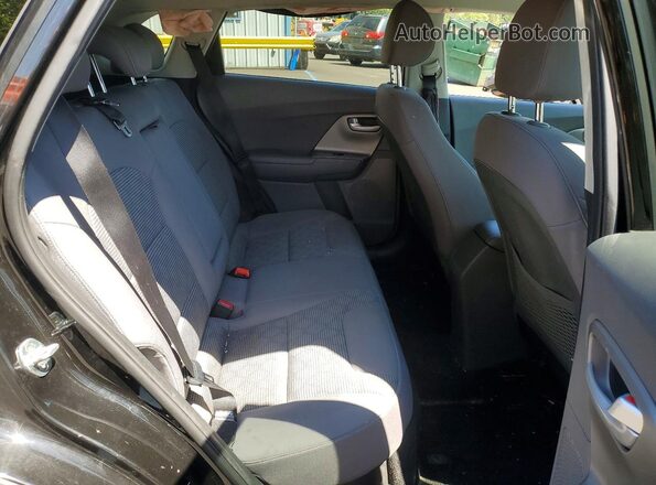 KNDCB3LC8H5084453 2017 KIA NIRO Black უკანა სავარძლების ხედი