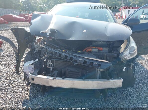 KNDCB3LC8J5176507 2018 KIA NIRO Black წინა ხედი