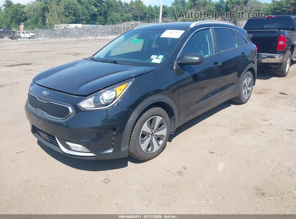 KNDCB3LC8K5245052 2019 KIA NIRO Black Przód lewy