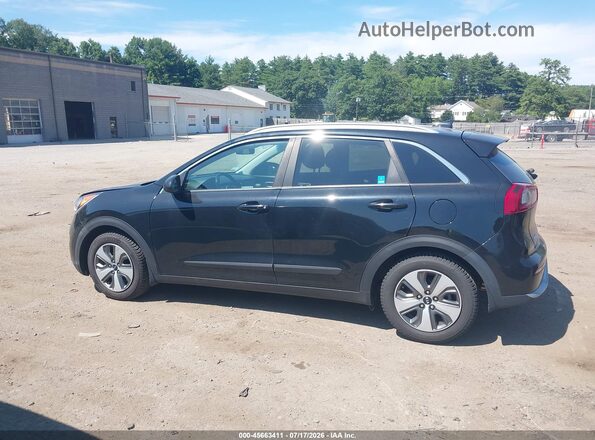 KNDCB3LC8K5245052 2019 KIA NIRO Black Widok wnętrza 360 stopni