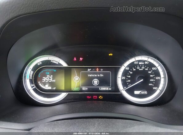 KNDCB3LC8K5249327 2019 KIA NIRO Black Rear seats view