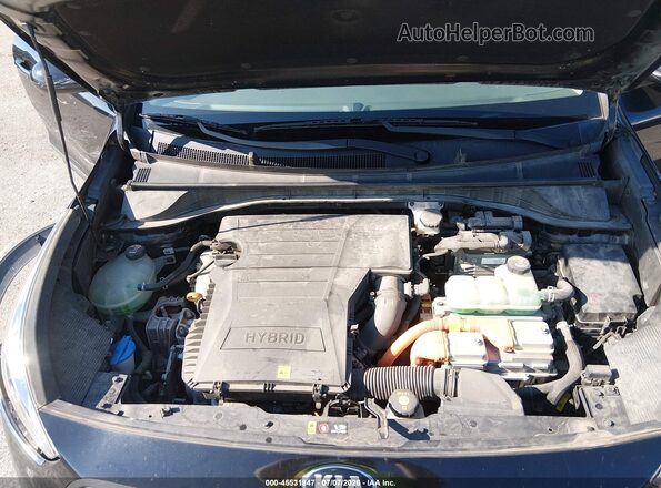 KNDCB3LC8K5250851 2019 KIA NIRO Black Widok z tyłu