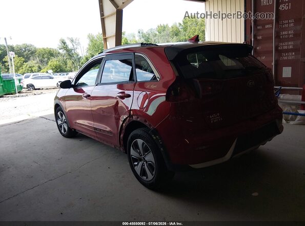 KNDCB3LC8K5259310 2019 KIA NIRO Red Trasero izquierdo