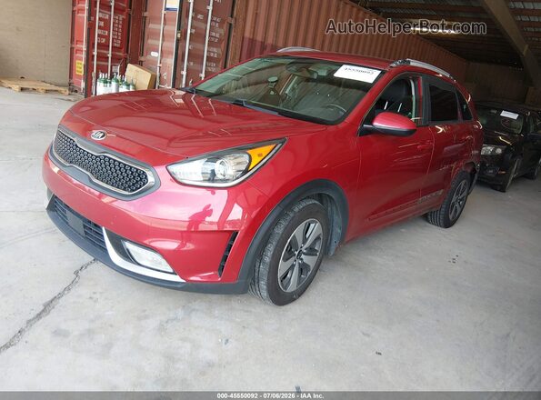 KNDCB3LC8K5259310 2019 KIA NIRO Red Vista tres cuartos delantera izquierda