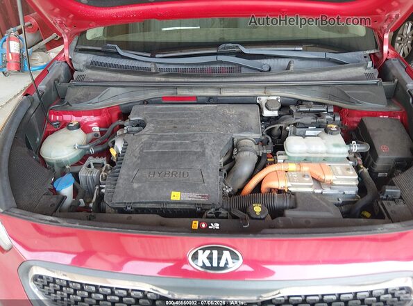 KNDCB3LC8K5259310 2019 KIA NIRO Red Vista trasera