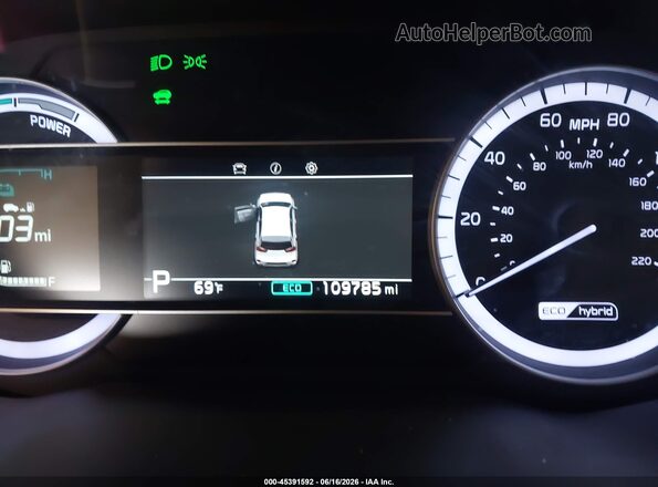 KNDCB3LC8L5422751 2020 KIA NIRO Черный 