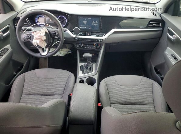 KNDCB3LC8N5514980 2022 KIA NIRO White Вид панелі приладів