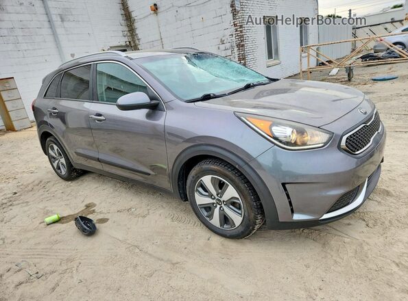 KNDCB3LC9H5053499 2017 KIA NIRO Gray Delantero derecho