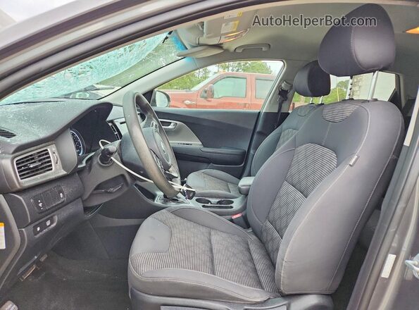 KNDCB3LC9H5053499 2017 KIA NIRO Gray Vista interior delantera