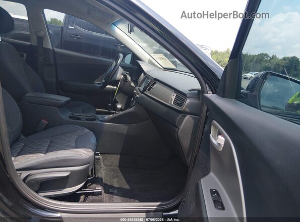 KNDCB3LC9J5124223 2018 KIA NIRO Black Vista interior delantera