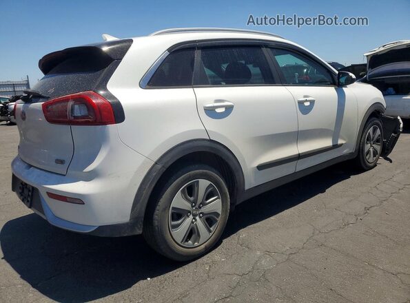 KNDCB3LC9J5143709 2018 KIA NIRO White Tył prawy