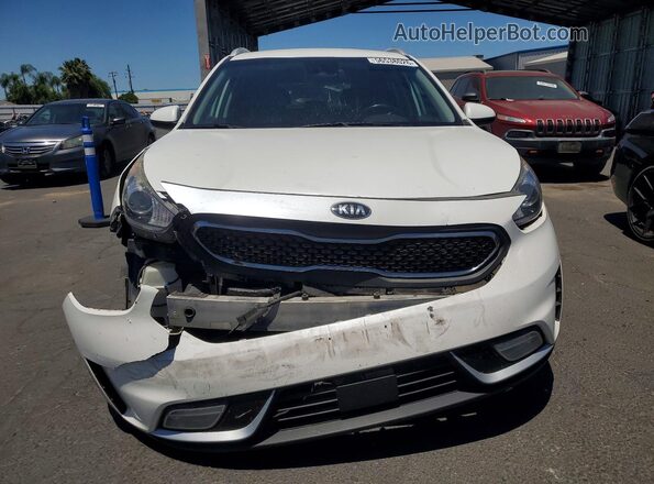KNDCB3LC9J5143709 2018 KIA NIRO White Widok z przodu