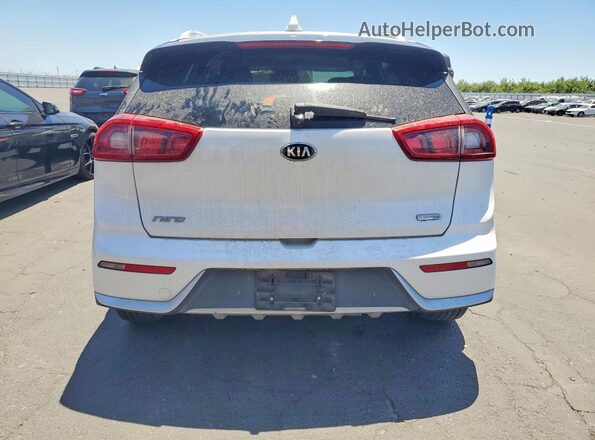 KNDCB3LC9J5143709 2018 KIA NIRO White Widok z tyłu