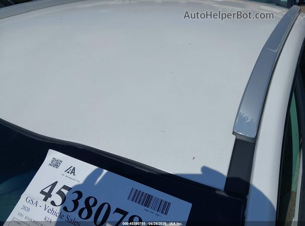 KNDCB3LC9L5422774 2020 KIA NIRO White Vista interior trasera
