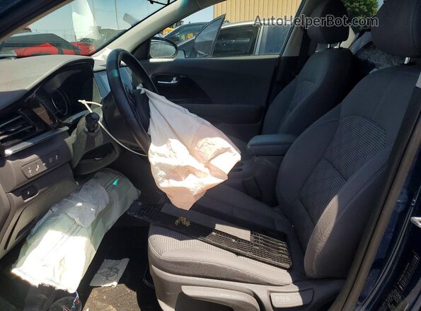 KNDCB3LC9L5448680 2020 KIA NIRO Blue Front interior view