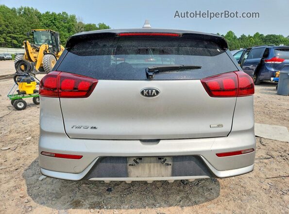 KNDCB3LCXH5044116 2017 KIA NIRO Silver Widok z tyłu