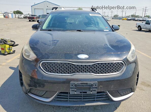 KNDCB3LCXH5048845 2017 KIA NIRO Black Вид спереду