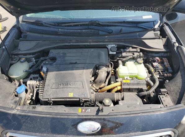 KNDCB3LCXH5048845 2017 KIA NIRO Black Вид підкапотного простору