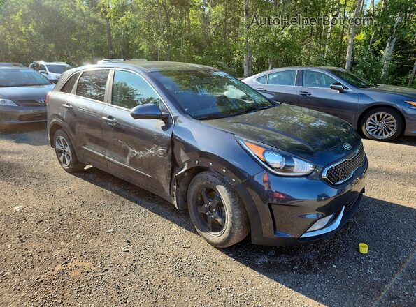 KNDCB3LCXH5060784 2017 KIA NIRO Gray Front right