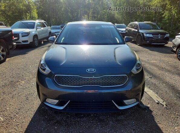 KNDCB3LCXH5060784 2017 KIA NIRO Gray Front view