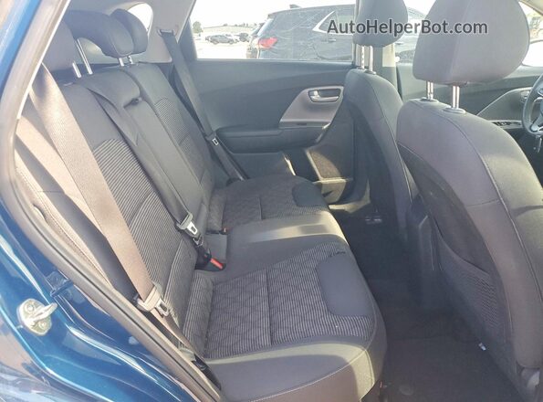KNDCB3LCXJ5170692 2018 KIA NIRO Blue Rear seats view