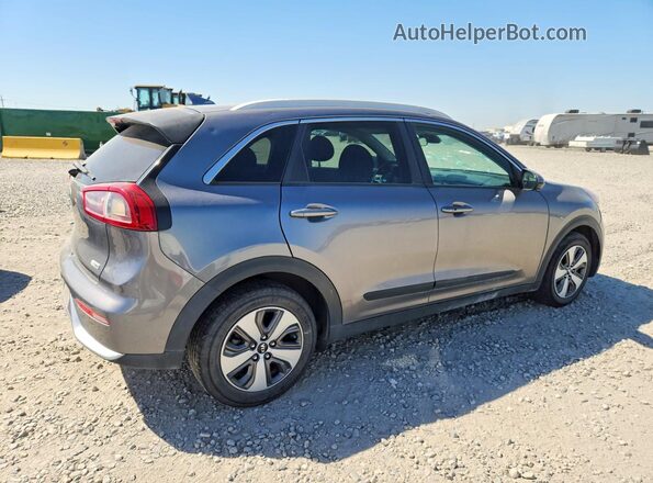 KNDCB3LCXJ5200080 2018 KIA NIRO Gray უკანა მარჯვენა