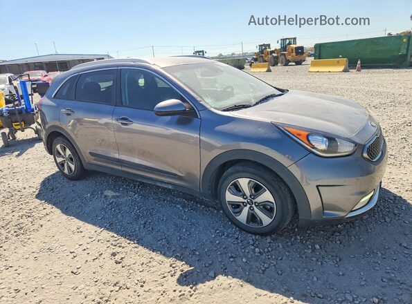 KNDCB3LCXJ5200080 2018 KIA NIRO Gray წინა მარჯვენა