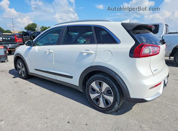 KNDCB3LCXJ5203495 2018 KIA NIRO White უკანა მარცხენა