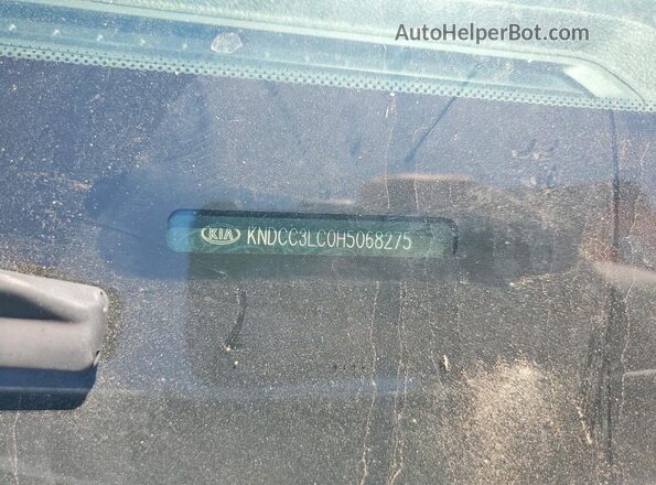 KNDCC3LC0H5068275 2017 KIA NIRO Silver Вид підкапотного простору