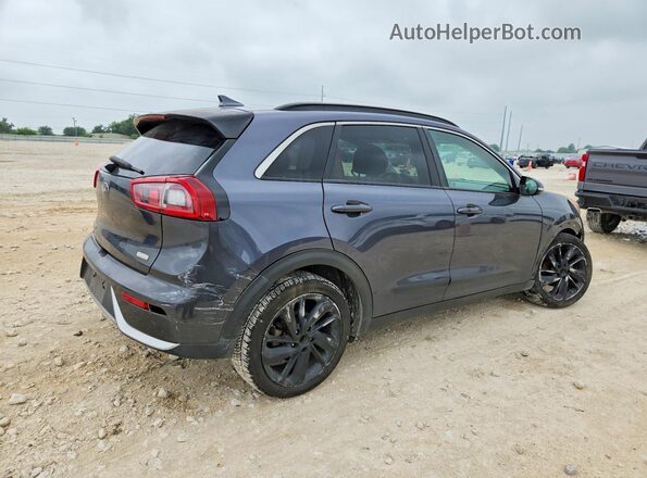 KNDCC3LC0J5135639 2018 KIA NIRO Серый Задняя правая четверть