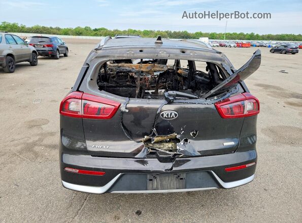 KNDCC3LC1H5041800 2017 KIA NIRO Gray Rear view