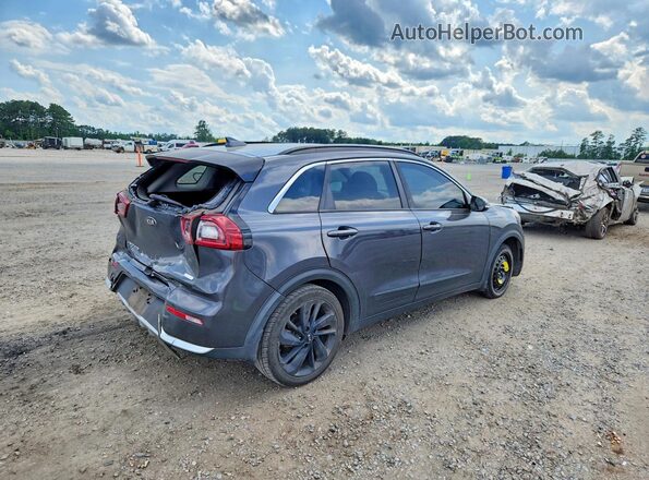 KNDCC3LC1J5150313 2018 KIA NIRO Серый Задняя правая четверть