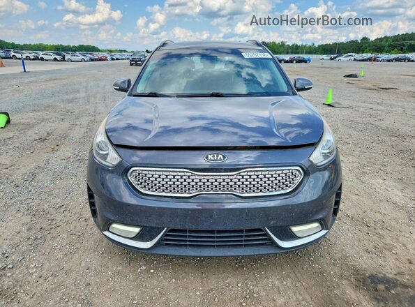 KNDCC3LC1J5150313 2018 KIA NIRO Серый Вид спереди