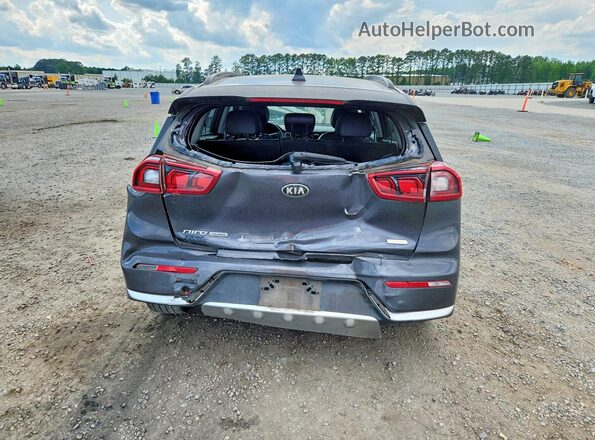 KNDCC3LC1J5150313 2018 KIA NIRO Серый Вид сзади