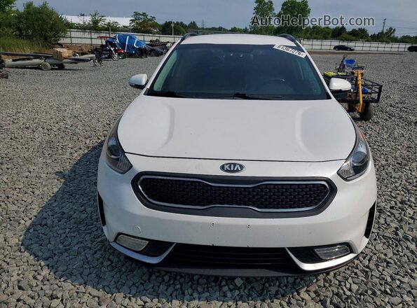 KNDCC3LC2H5050313 2017 KIA NIRO White Widok z przodu