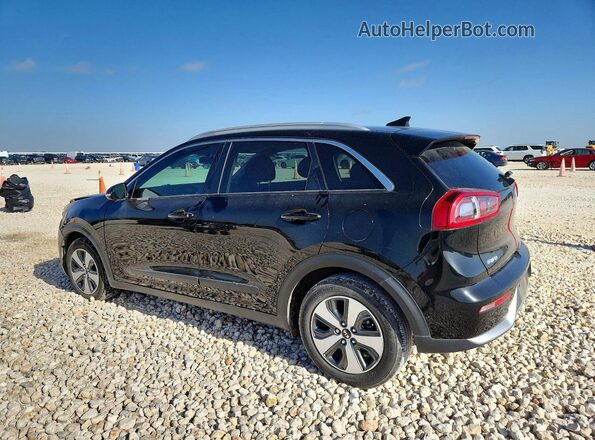 KNDCC3LC2H5055317 2017 KIA NIRO Black Հետևի ձախ