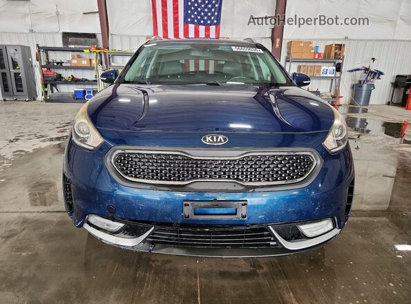 KNDCC3LC2H5089967 2017 KIA NIRO Blue Front view