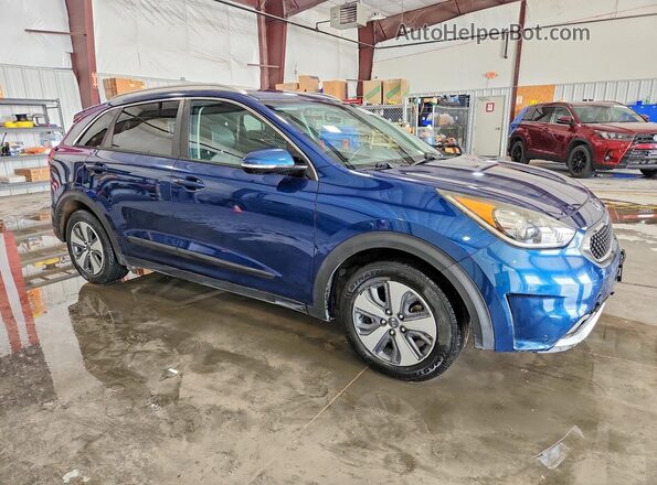 KNDCC3LC2H5089967 2017 KIA NIRO Blue Front right