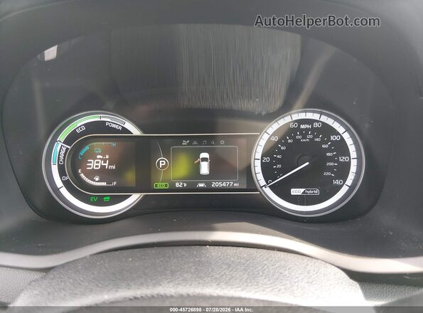 KNDCC3LC3H5090285 2017 KIA NIRO Серый Вид задних сидений