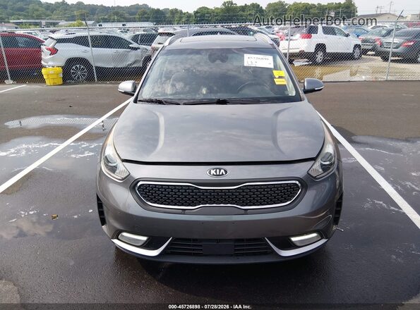 KNDCC3LC3H5090285 2017 KIA NIRO Серый Вид щитка приборов