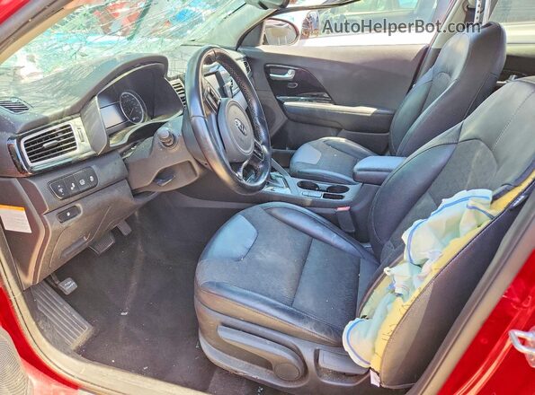 KNDCC3LC3J5176184 2018 KIA NIRO Red Սալոնի դիմացի տեսք