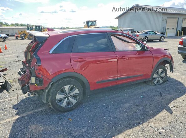 KNDCC3LC3J5176184 2018 KIA NIRO Red Հետևի աջ