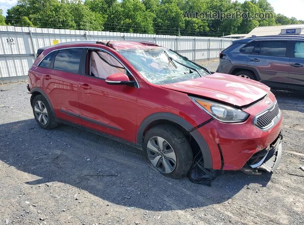 KNDCC3LC3J5176184 2018 KIA NIRO Red Առջևի աջ