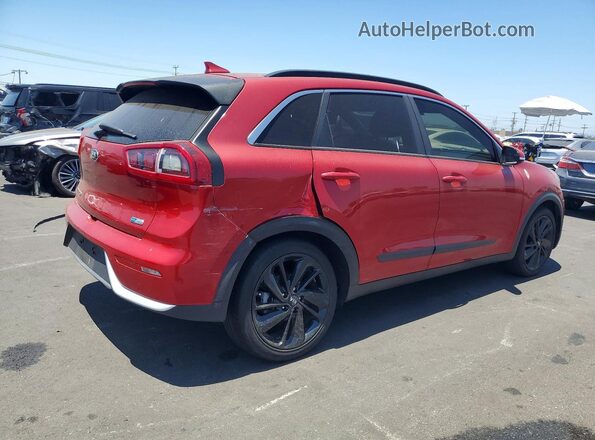 KNDCC3LC3K5310337 2019 KIA NIRO Красный Задняя правая четверть